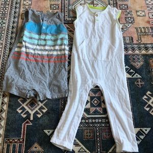 ☀️ cat & jack rompers ⭐️